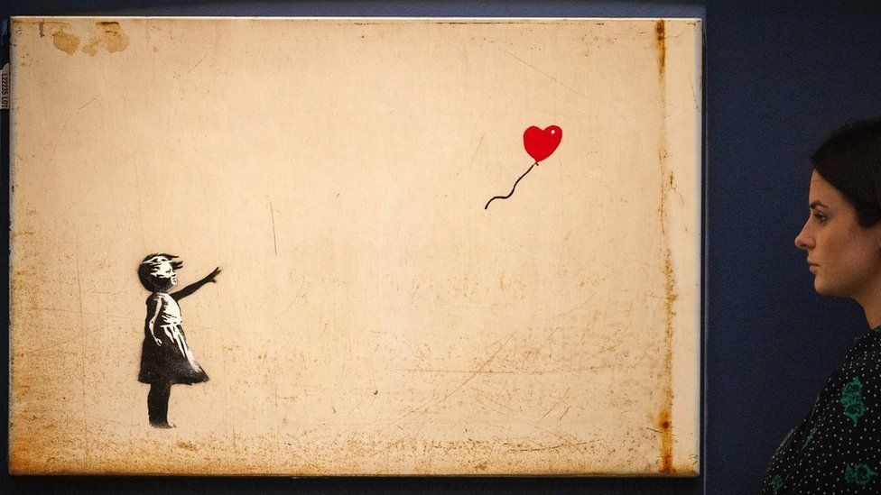 Banksy works sell for millions at auction