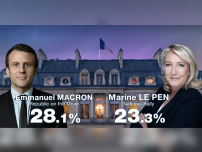 Macron and Le Pen to go head-to-head in French presidential run-off