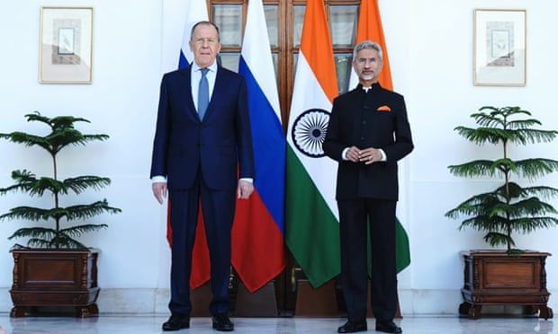 Russia and India will find ways to trade despite sanctions, says Lavrov