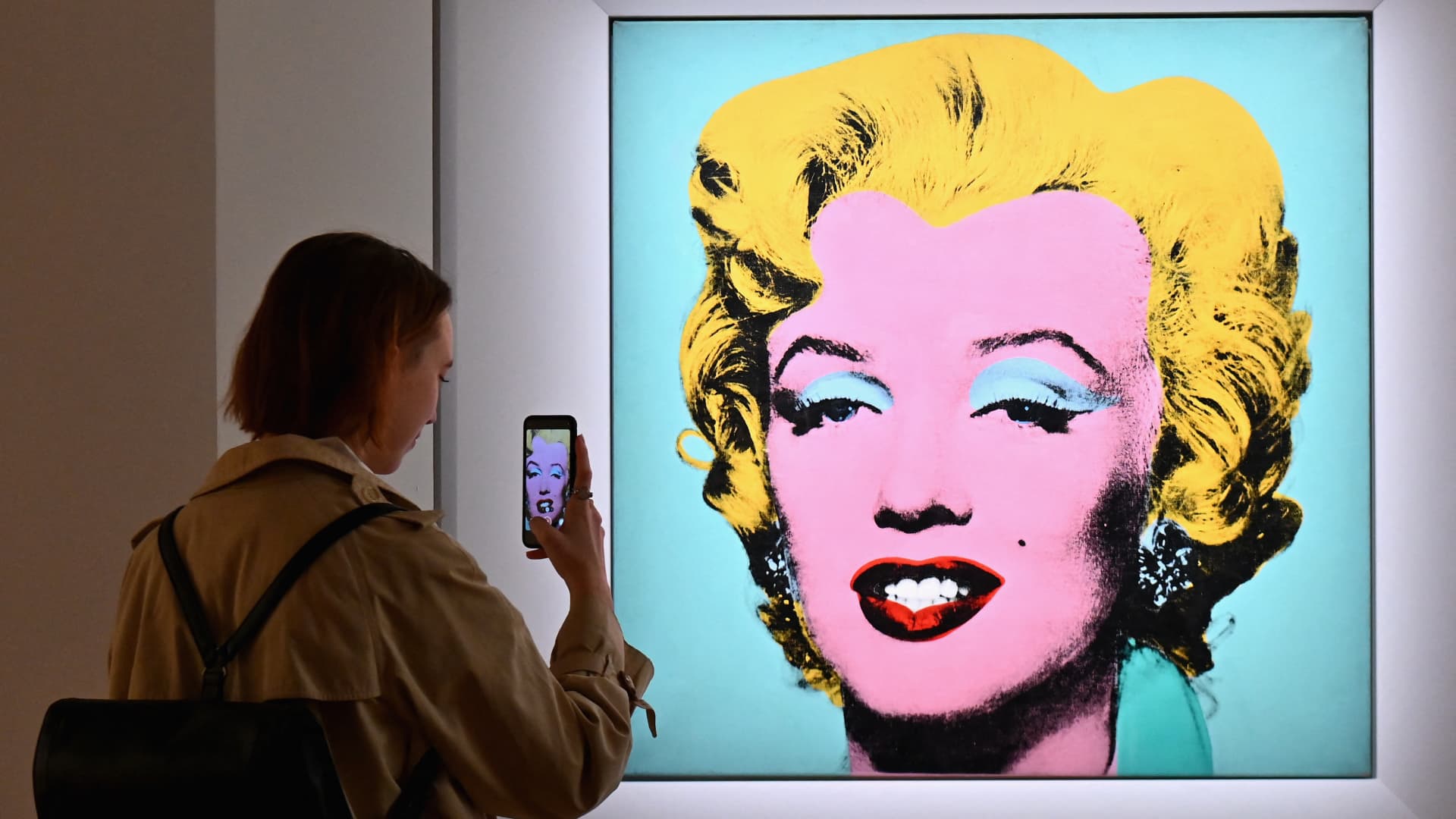 Andy Warhol's 'Marilyn' sells for $195 million, setting record for American art