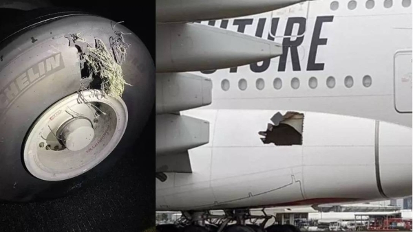 Hole in airborne Emirates plane 1 in a million, says aviation expert