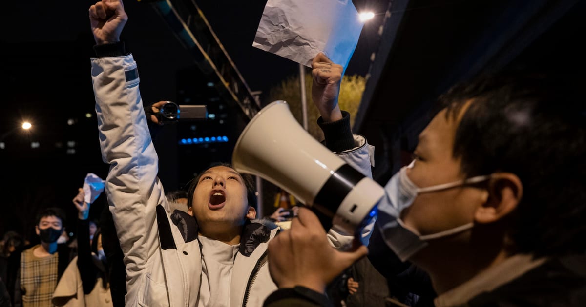 Are China’s lockdown protests the beginning of the end for Xi Jinping?