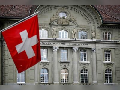 Switzerland's economy ministry said it froze $8 billion of Russian assets out of $50 billion stored in Swiss deposits