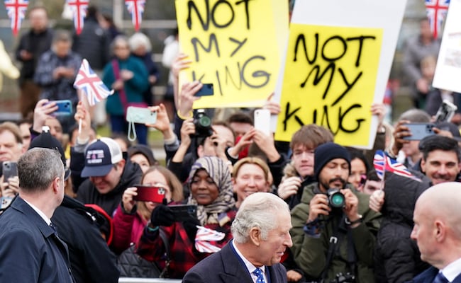 Watch: King Charles Faces 'Not My King' Protest During Walkabout